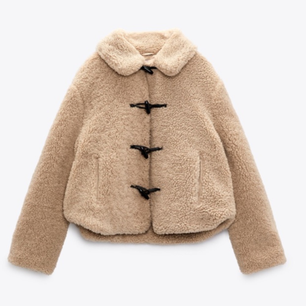 Zara fleece jacket NWT